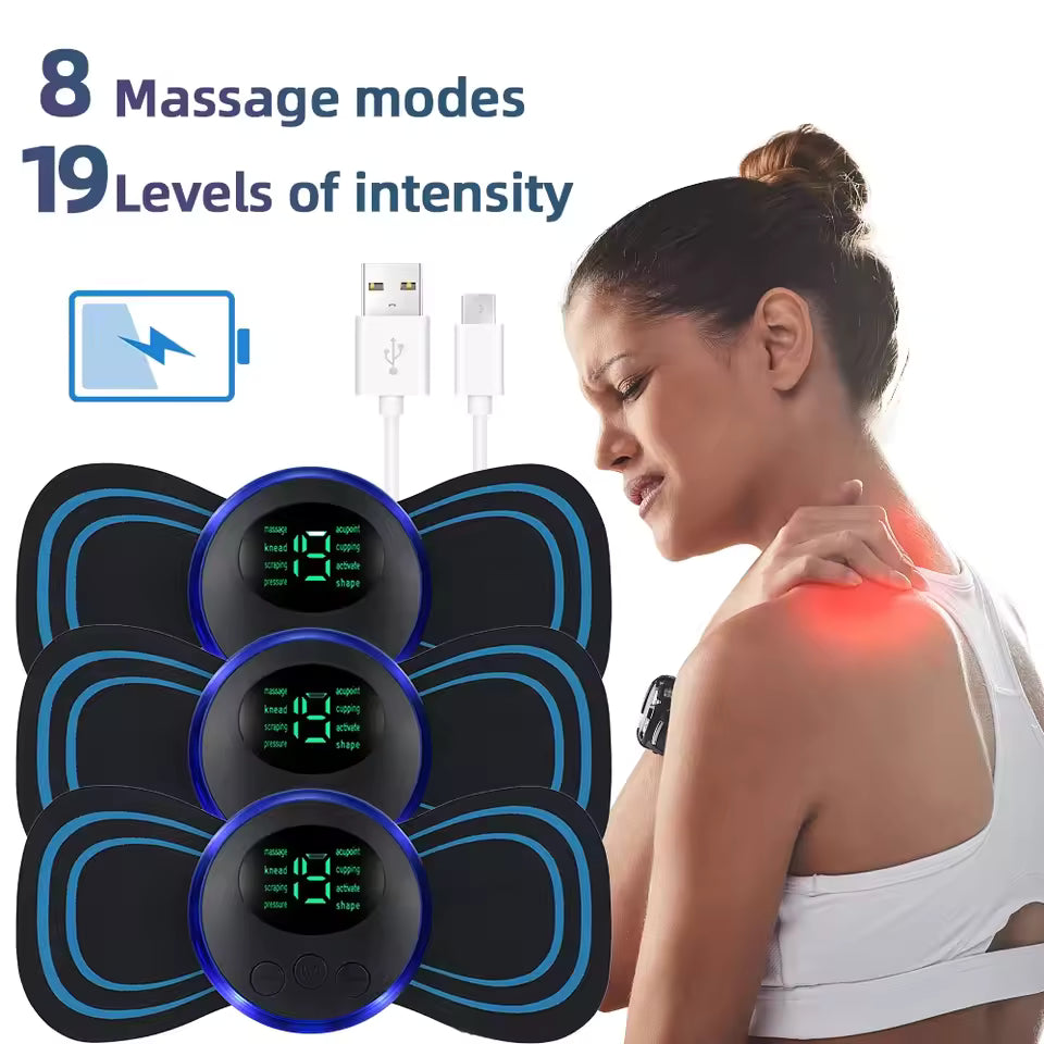 Electric Neck Massager EMS Muscle Massage